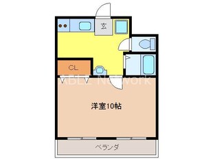 サンハイムＭｉｈａｒａの物件間取画像